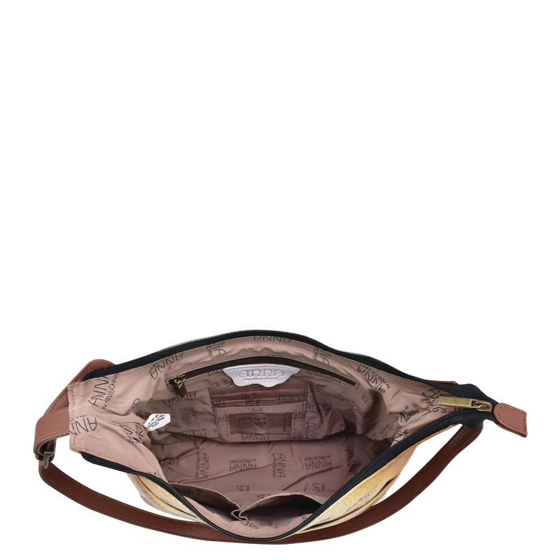 Anna by Anuschka Women Medium Shopper Bag Hand Painted Leather