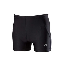 Phiten Sports Spats Short Length, Sweat Absorbent, Quick Drying, Black, S