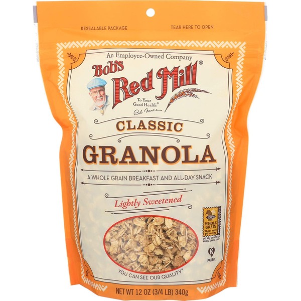 Bob's Red Mill Natural Whole Grain Granola, 12-ounce