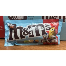 M & M Rare Thai Coconut Nut M&Ms 2019 Limited Edition Share Size Bag M&M (3.27 OZ Bag)