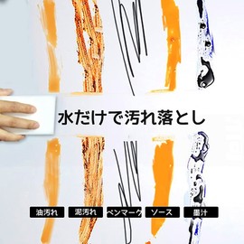 Melamine Sponge Kitchen Sponge, 3.9 x 2.4 x 0.8 inches (10 x 6 x 2 cm), Set of 40, Removes Dirt with Just Water, High Density, Double Compression, Large Volume, Commercial Use, Cleaning, Bath,