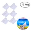 FELTECHELECTR 10pcs Transparent Repair Patch Mend Tape for Tents Jackets