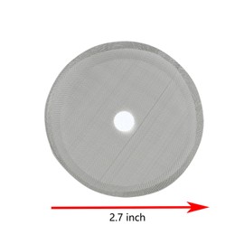 YHXiXi 6pcs Universal French Press Filter 3inch 304 Stainless Steel Filter Replacement Practical and Professional Coffee Filter 12 oz/350 ml/4 Cups