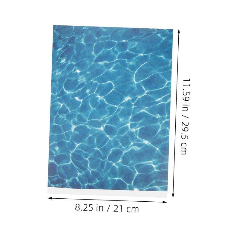 ULTECHNOVO 6pcs Realistic Water Ripple Paper for DIY Model Building
