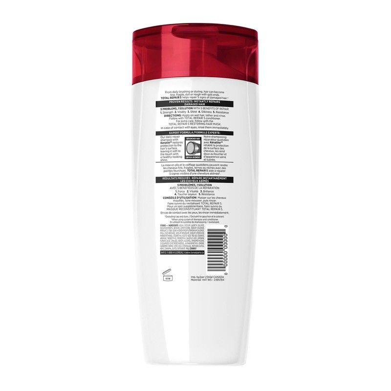L'Oreal Paris Hair Expertise Total Repair 5 Shampoo For Damaged