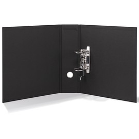 Rössler 1317452709 - S.O.H.O. Folder DIN A4 with spine label, spine width 85 mm, black, 1 piece