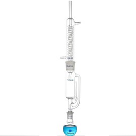Luoxun-LX 1000ml Soxhlet Extractor Kit,Soxhlet Extraction Apparatus with Condenser, Flat Bottom Flask, Lab Glassware (1000ml)