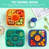 Caperci Original Lunchable Snack Containers for Kids & Adults -