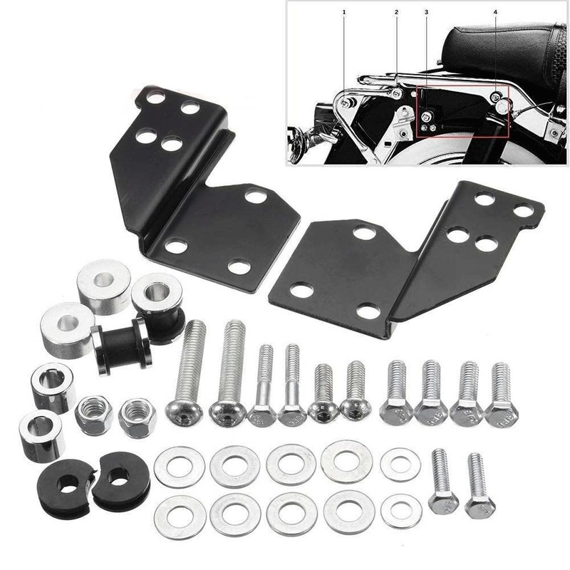 OUMURS Front Docking Hardware Kit For Harley Touring 1997-2008,Detachable Docking