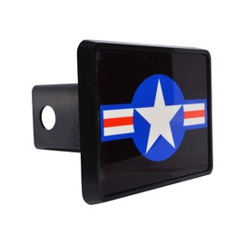 Rogue River Tactical US Air Force Trailer Hitch Cover Plug Gift Idea Roundel United States Veteran