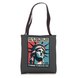 Statue of Liberty Freedom Design – Bold & Patriotic Tote Bag
