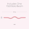 Bala Beam - 36" Ergonomic Strength Training Bar with Soft