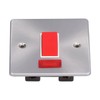 Wall Plate Switch Double Inlet Outlet 45A Air Conditioning Panel