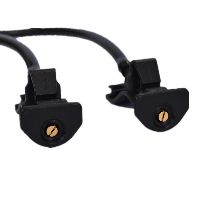 1Pair BB5Z-17603-A Front Windshield Washer Nozzles Spray Jet Compatible with