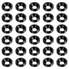 sourcing map 30pcs M3 Anodized Aluminum Alloy Countersunk Washers Screw