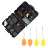 Carp Fishing Tackle Box Weights Clips Baiting Needles Hook Swivel