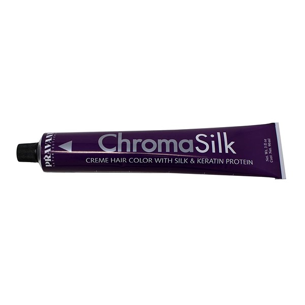 PRAVANA ChromaSilk Creme Hair Color with Silk & Keratin Protein, 6.11 Dark Intense Ash Blonde
