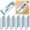 Gisafai 50 Pcs Galvanized Steel Snap Tie Wedge for Concrete