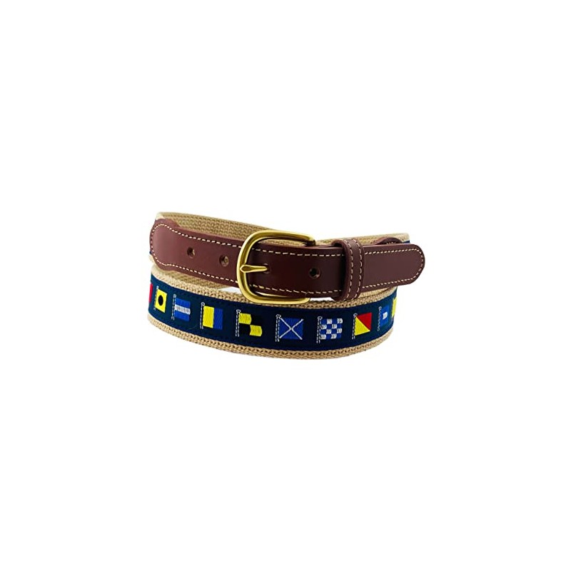 Leather Man Ltd Code Flag Belt (44)
