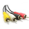 kenable 5 Pin Male Din Plug to 4 x RCA