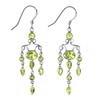 Franki Baker Green Peridot Gemstone & 925 Sterling Silver Chandelier