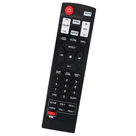 ALLIMITY AKB73575431 AKB73575422 Remote Control Replacement for LG Soundbar NB2420A NB2430A NB3520A NB4540 NB5540 NB4542 LAP440 NB2431A NB3540 NB4542 LAP440 NBNB4542 10