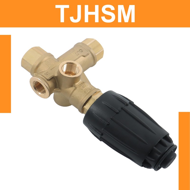 TJHSM 4350PSI VRT3-310 8GPM Pressure Washer Regulator 3/8 in FNPT