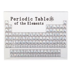 Periodic Table Of Elements Black Acrylic Chemical Elements Alphabet Periodic Table Teaching Display Home Decor S