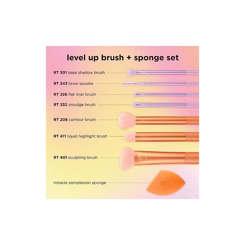 RT Level Up Brush + Sponge Set