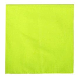 Rothco Solid Color Large 27" x 27" Bandana (Safety Green)