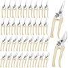 Amylove 24 Pcs Garden Flower Shears Pruning Scissors Valentine Heavy