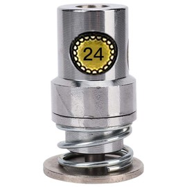 Fabric Cover Button, Round Bread Shape Press Tool for Hand Press Machine DIY Buttons[24L] Buttons