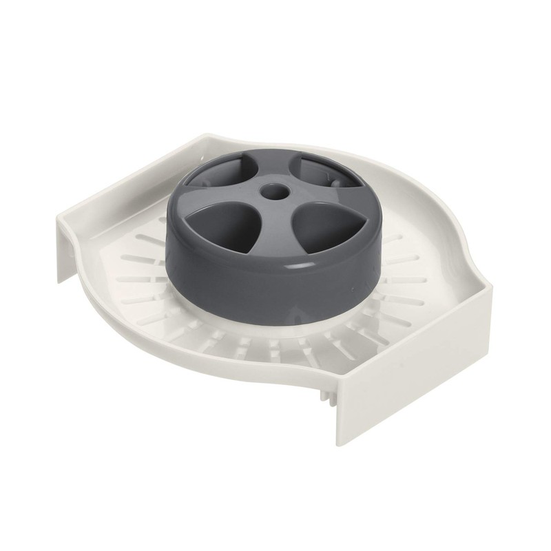 Lurch 10214 Variohobel für Gemüse aus Kunststoff, Iron Grey/Weiß, 9
