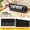 PAPAGIFTREE CD Storage Box Case for Display, CD Holder Organizer