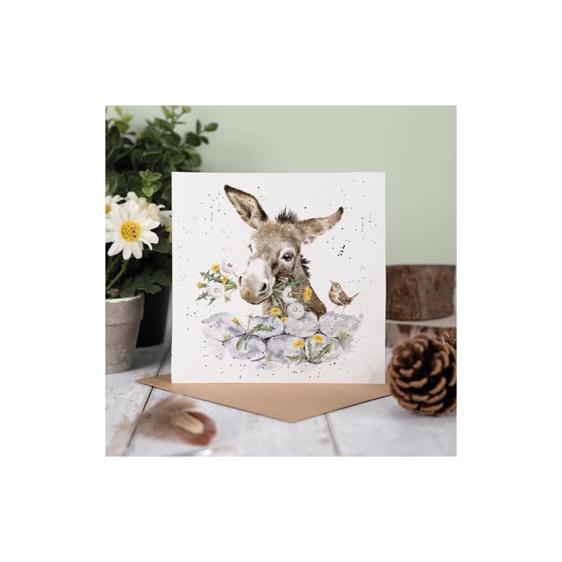 Wrendale Designs - Fine and Dandy' Donkey Card