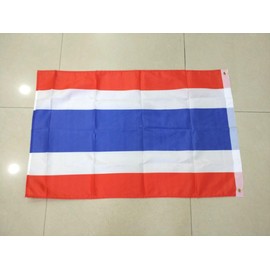 [F NODE] Thailand Flag Large Flag 37.4 x 23.6 inches (95 x 60 cm), Ton Trilong, Size 5, Thailand Tricolor Flag, Meaning, Color, Origin Similar, Old Thailand, Elephant, Thailand, Flag, Costa Rica