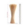 FOOGO Green 250pcs Bamboo Skewers, Large 30cm, Sturdy Eco-Friendly Wooden