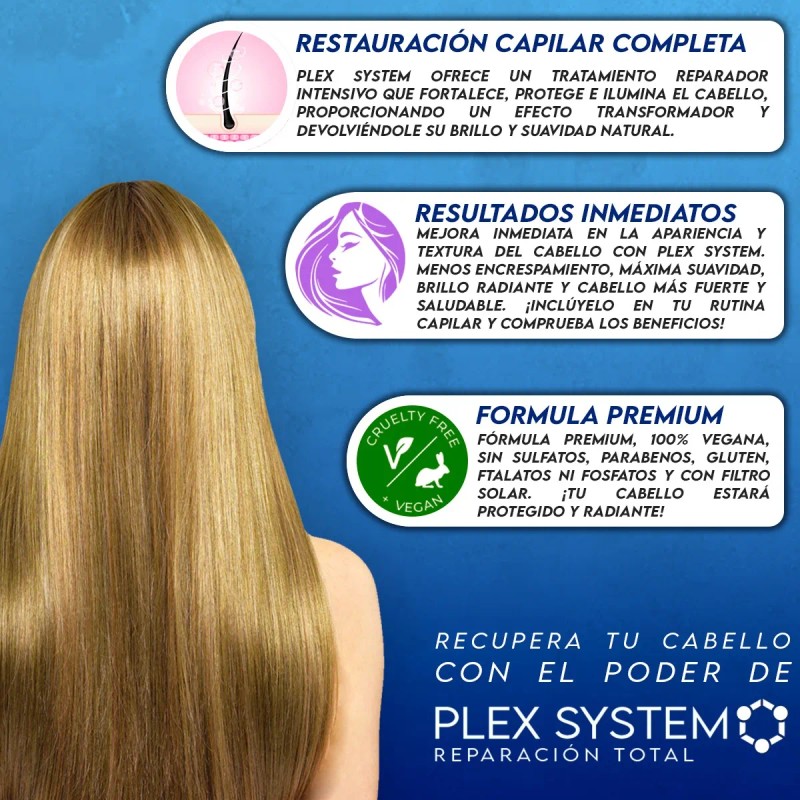Kit Plexforte #4 Y #5 Litro + Leave In #6