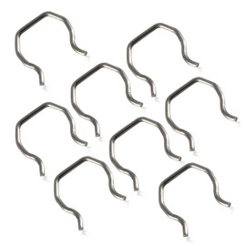 KPALAG 8 PCS Fuel Injector Connector Clips, Plug Retainer Clips Compatible with Ford 6.0L Powerstroke Diesel 2003 2004 2005 2006 2007 2008 2009 2010 Replace#:W301222