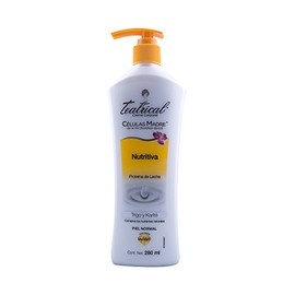 TEATRICAL - Crema Corporal Nutritiva. Con clulas madre de flor buddleja davidii y protena de leche. Contenido de 280ml.