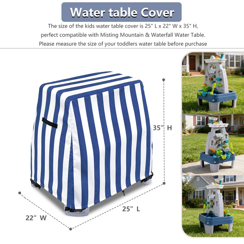 Kids Water Table Cover for Step2 Misting Mountain & Waterfall