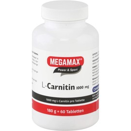 Megamax L-Carnipure 1000 mg Chewable Tablets