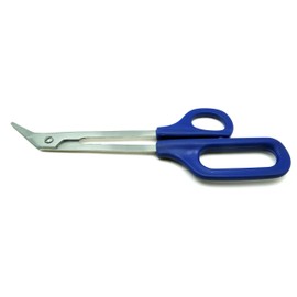 10× Utility Scissors 20 cm Angled End 3.5 cm Micro-Toothing Ergonomic Premium Instruments