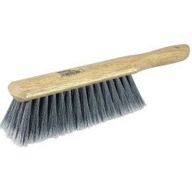 Weiler 44354 8" Counter Duster, Flagged Silver Polystyrene Fill, Fine Brushing