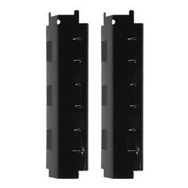 Hapivida Heat Shield Replacement Pack of 2 Grill Heating Tents Stainless Steel Heating Plate Sign Burner Tents Gas Grill Deflector Suitable Heat Shield for Grill Replacement Parts