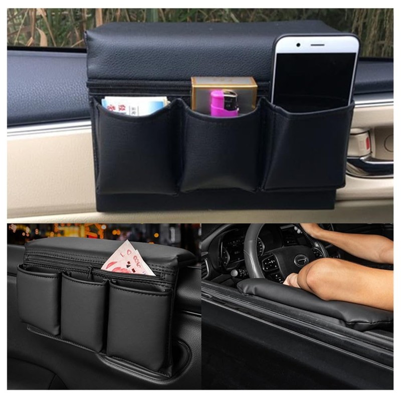 Car Door Side Storage Pocket,Granmagazz 2 Pcs Car Door Window