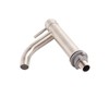 Stainless Steel Brushed Surface Basin Water Faucet Bathroom Single Cold