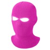 SATINIOR 2-Hole Knitted Ski Mask Full Face Mask Cover Neck