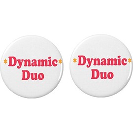 Set 2 Dynamic Duo 2.25" Bottle Openers w/Keyring