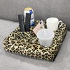 Couch and Bed Cup Holder Pillow, Sofa Refreshment Tray for